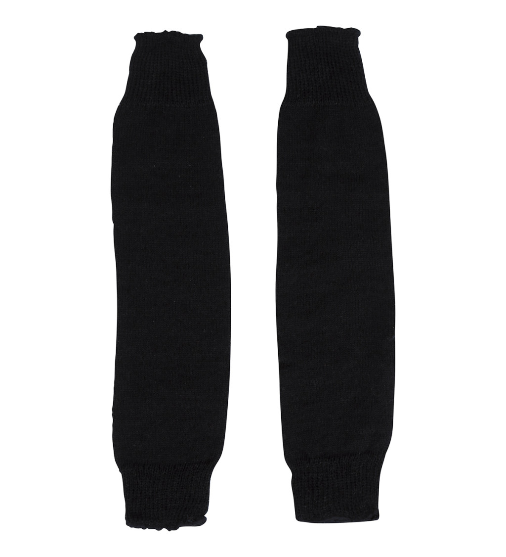 Černé návleky na nohy