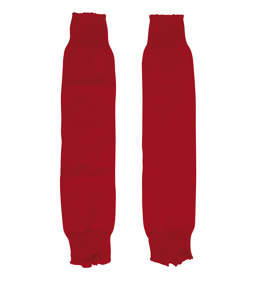 Červené návleky na nohy