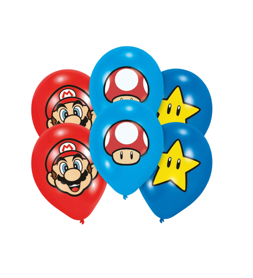 Sada balónků Super Mario