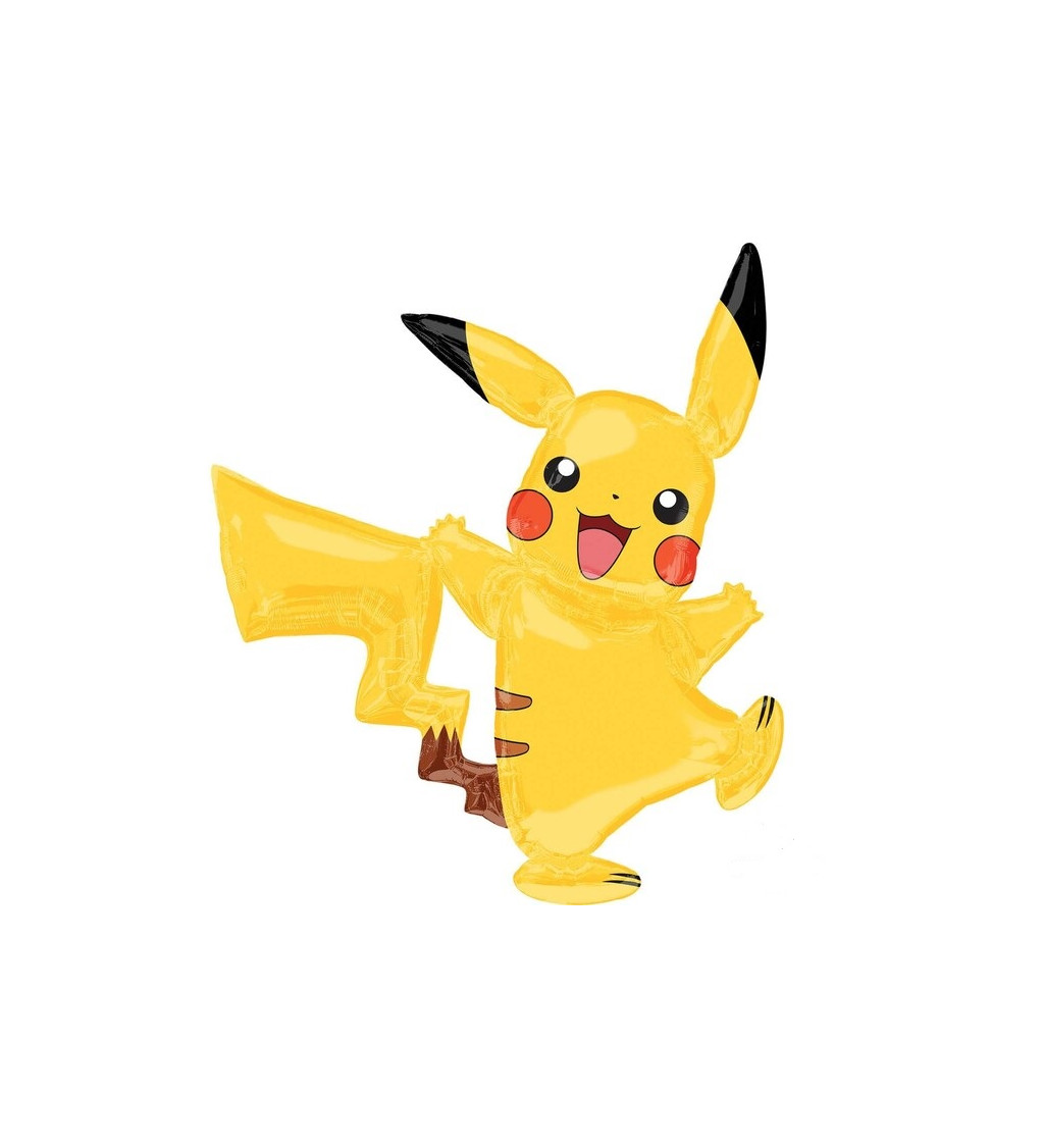 Fóliový balónek Pikachu chodící