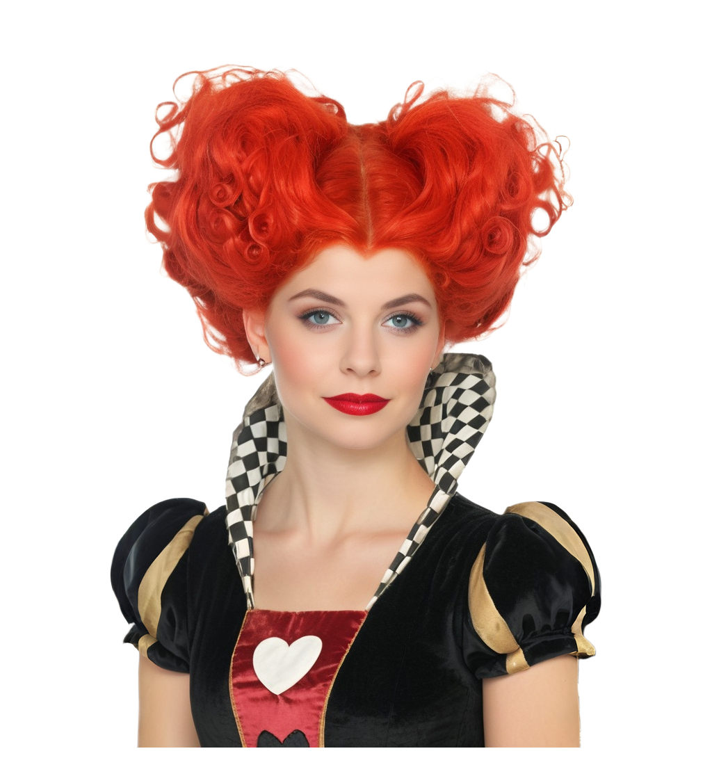 Paruka srdcová královna