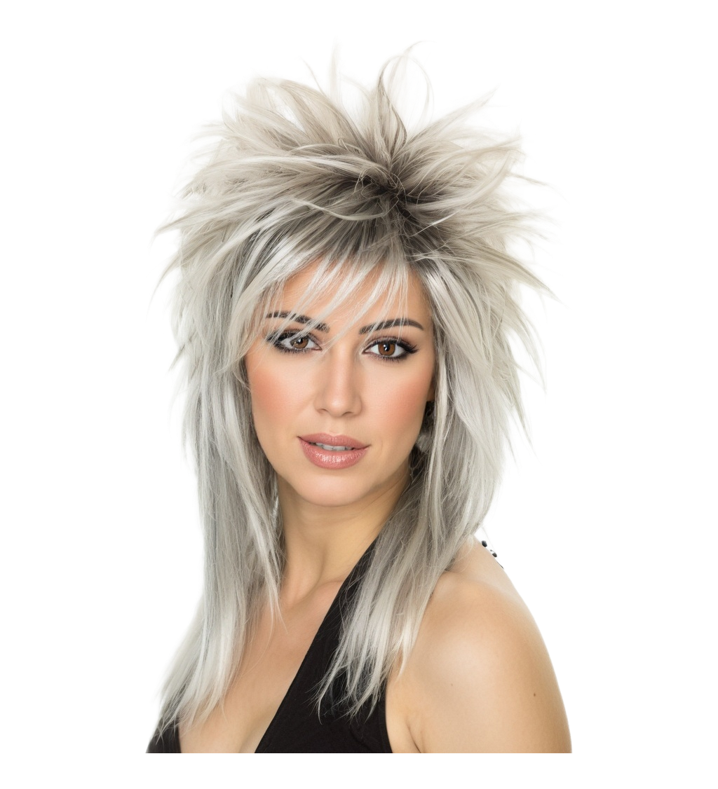 Dámská paruka rockerka