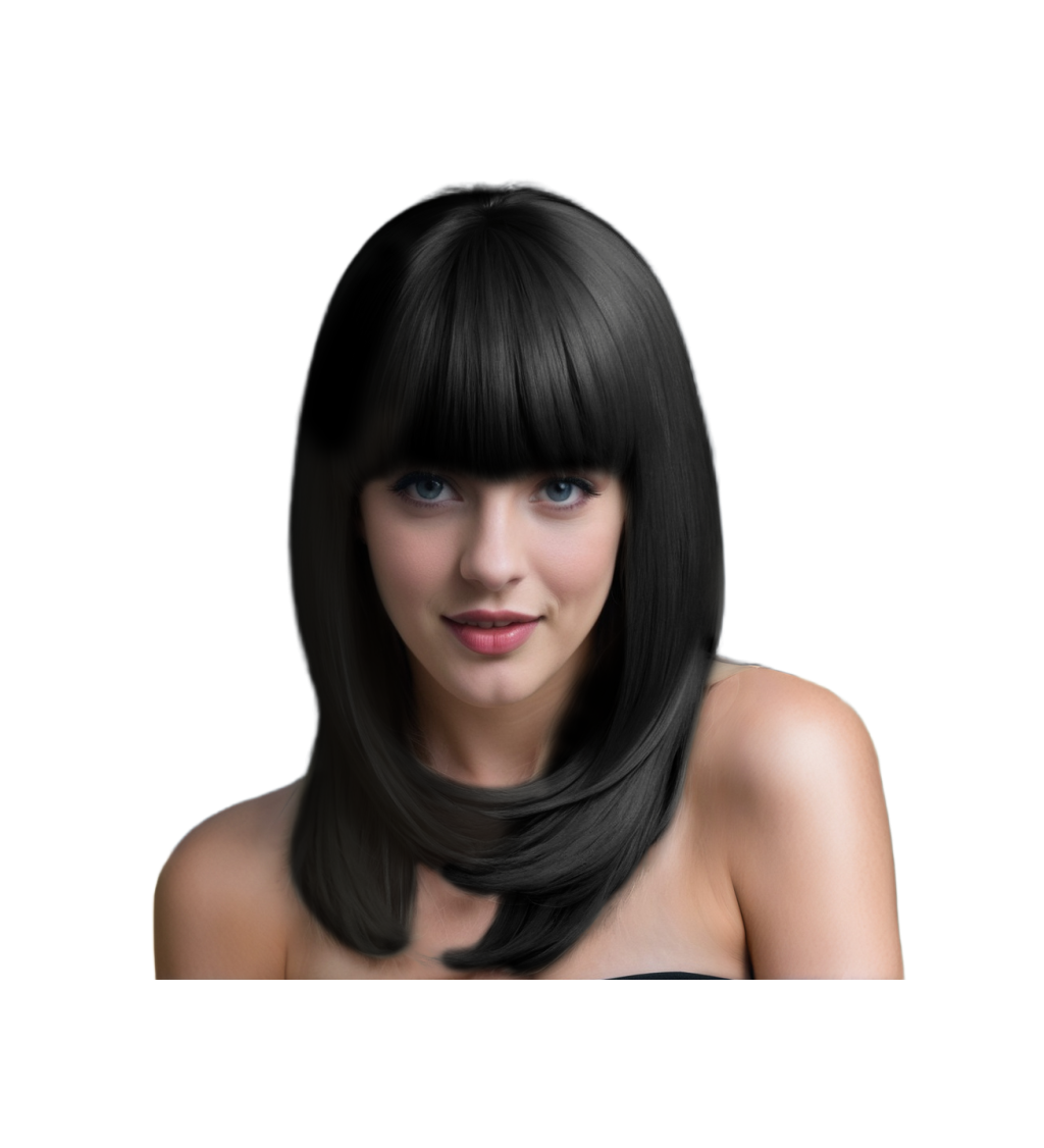 Dámská paruka Zara černá