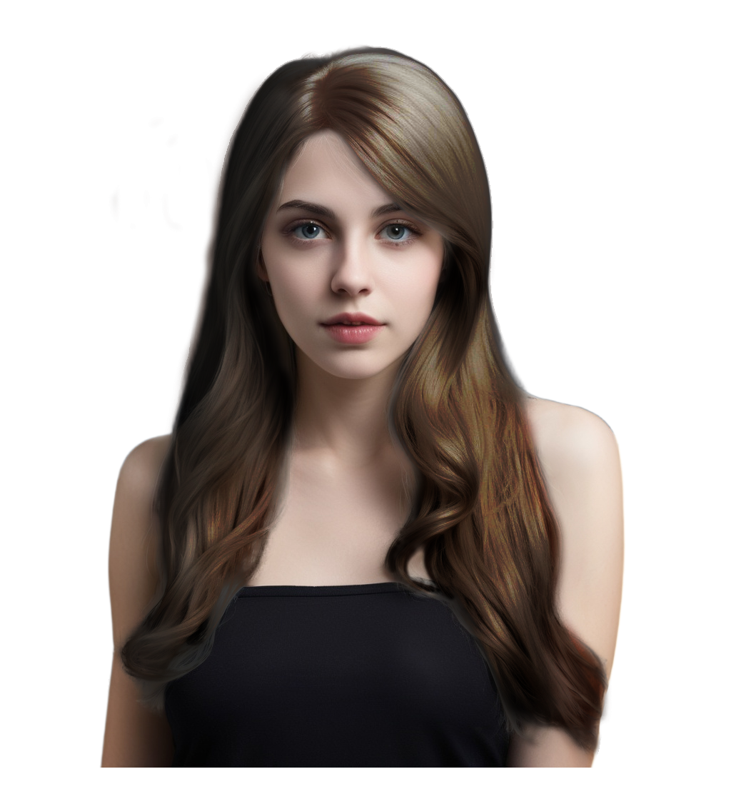 Paruka Denise, Hnědá