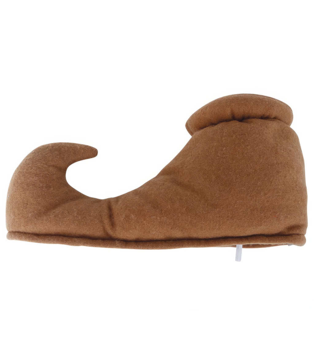 Hnědé elfí boty pro děti