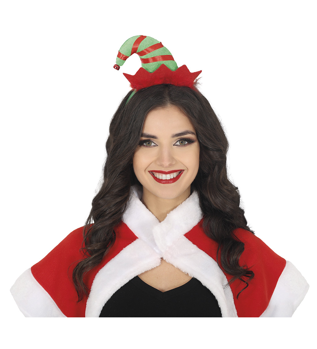 Čelenka s elfí čepičkou