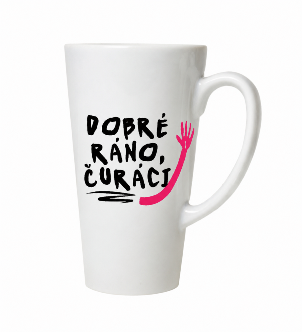 Latte hrnek - Dobré ráno čůráci