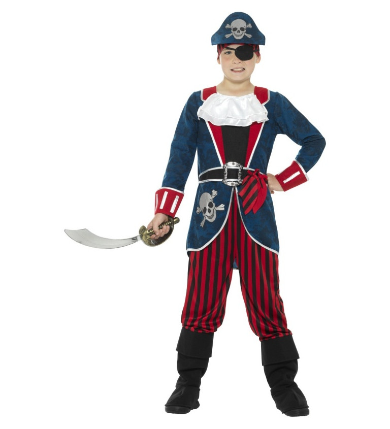 Dětský kostým Kapitán pirátů
