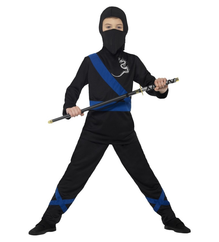 Dětský kostým Ninja v černém