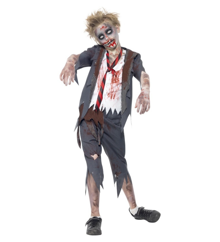 Dětský kostým pro chlapce - Zombie školák
