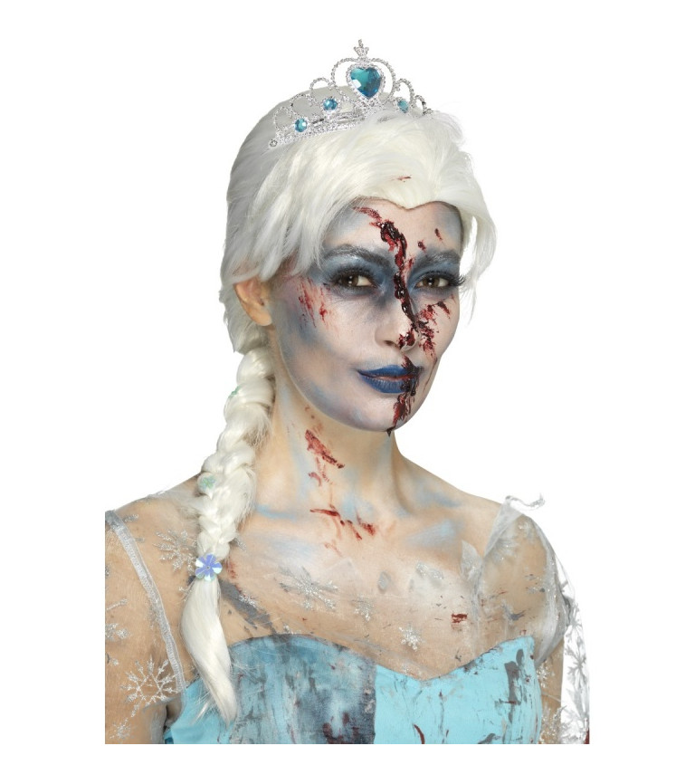 Paruka - Elsa z Ledového království zombie