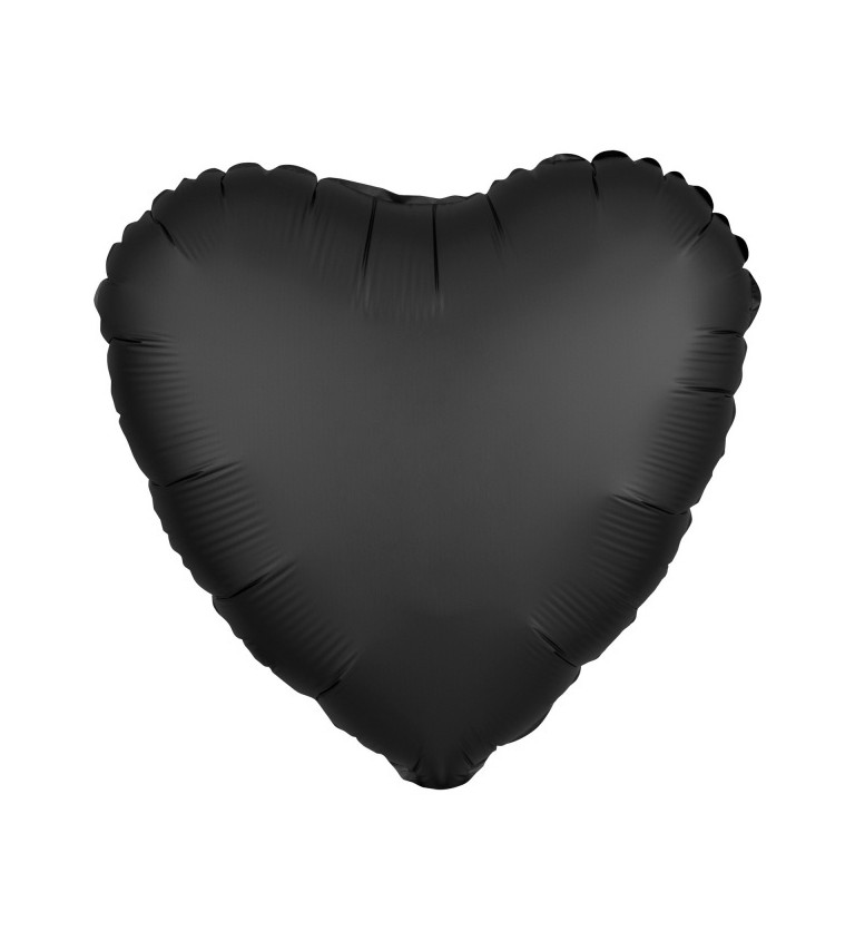 Fóliový balónek - Onyx - srdce