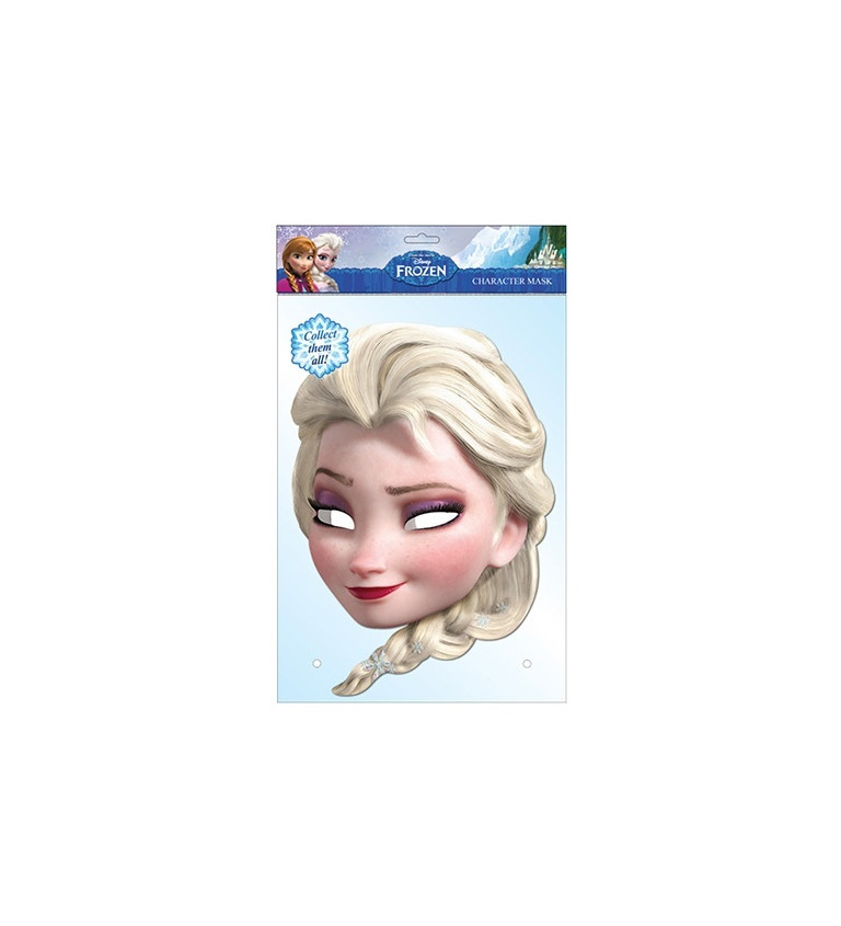 Party maska Elsa (Frozen)