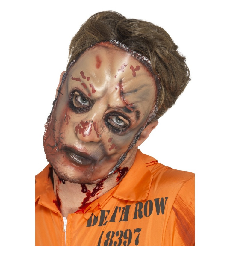 Maska obličej zombie