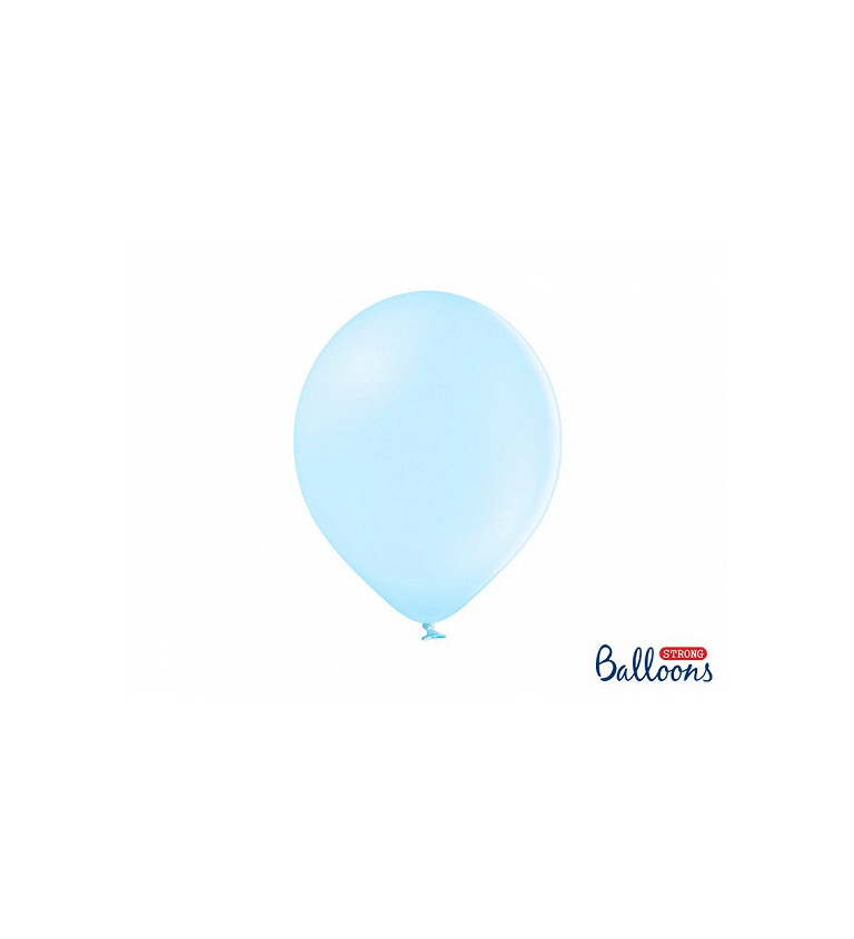 Balónek Strong - pastelově modrá, 30 cm