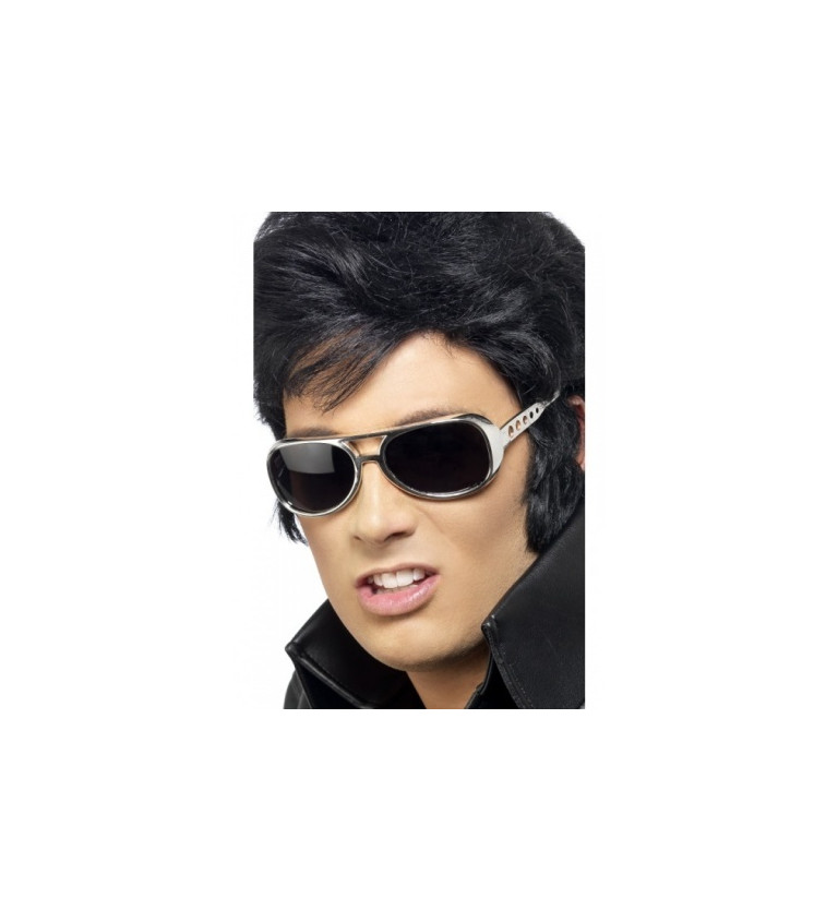 Brýle stříbrné Elvis