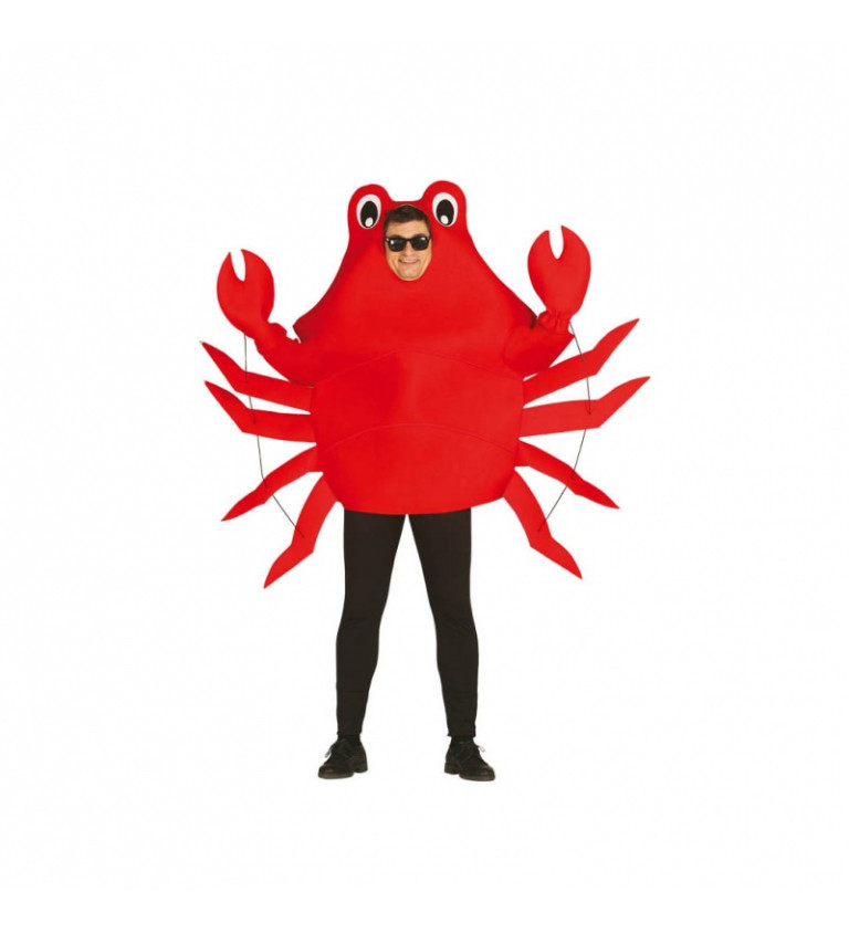 Unisex kostým Červený krab
