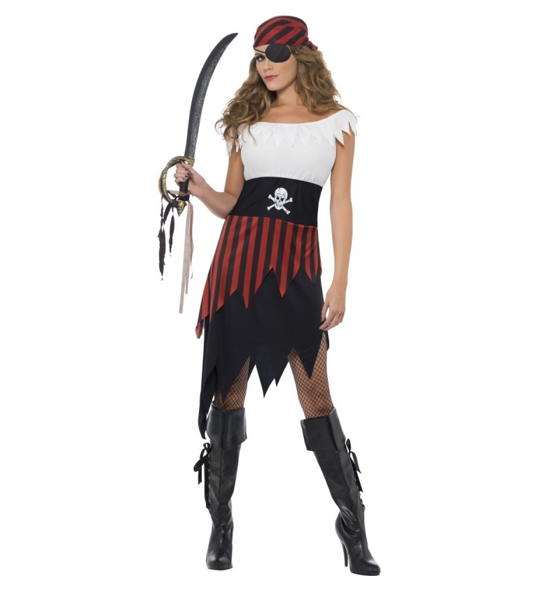 Dámský kostým - Pirátka z Temné lodi