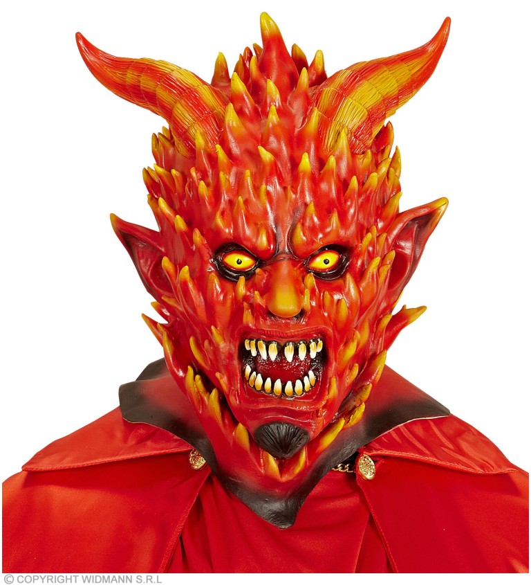 Maska ďábla v ohni