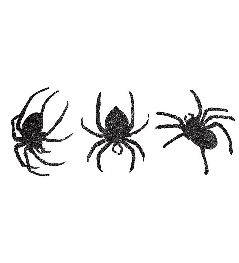 Dekorace Třpytiví pavouci