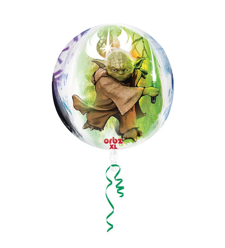 Star Wars kulatý fóliový balónek