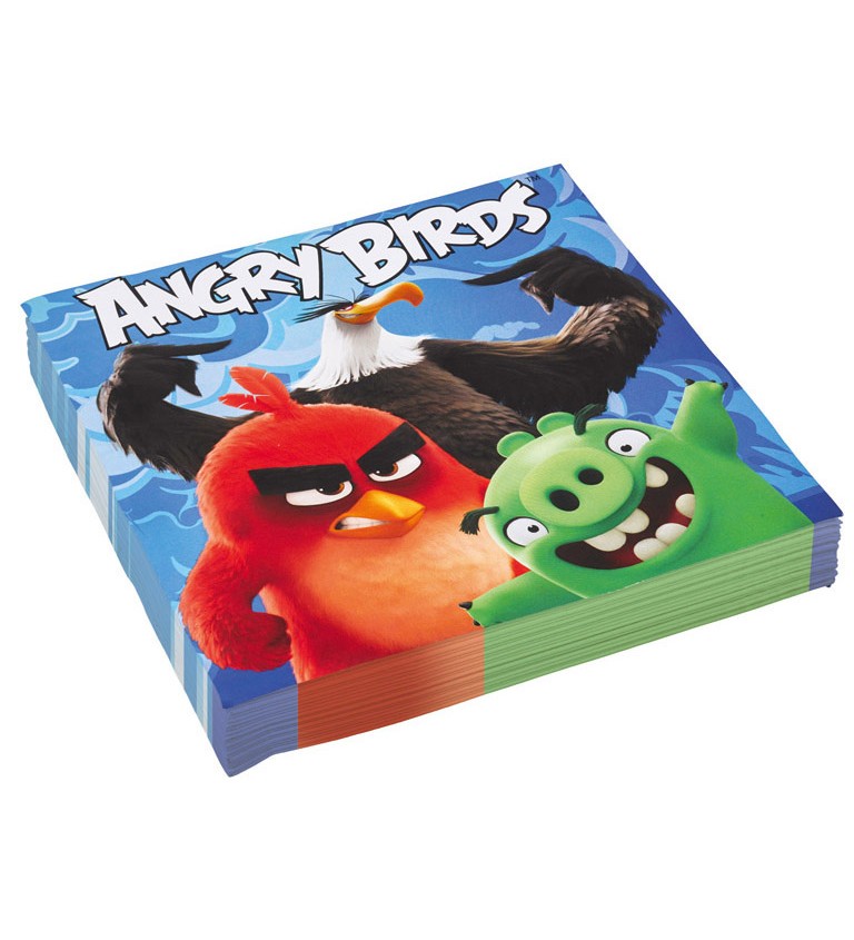 Angry Birds sada ubrousků