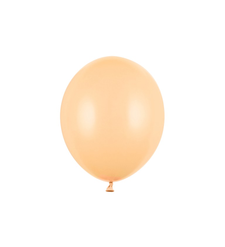 Balónek Strong - pastelová - světle broskvová, 30 cm