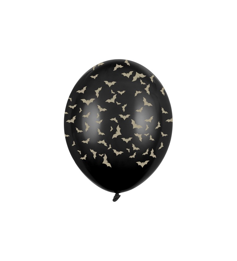 Balónek 30 cm, netopýři