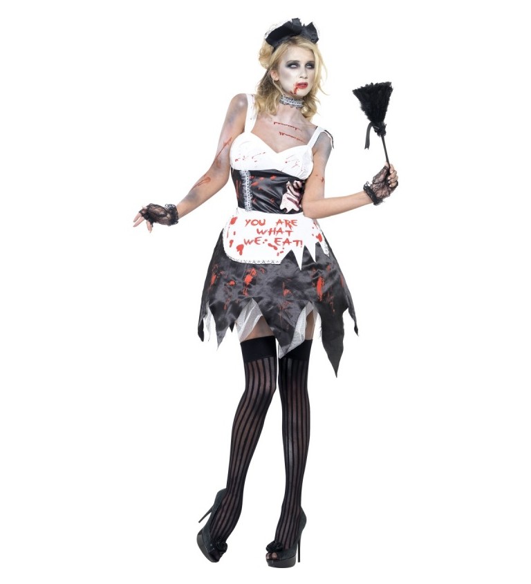 Dámský kostým - Zombie pokojská