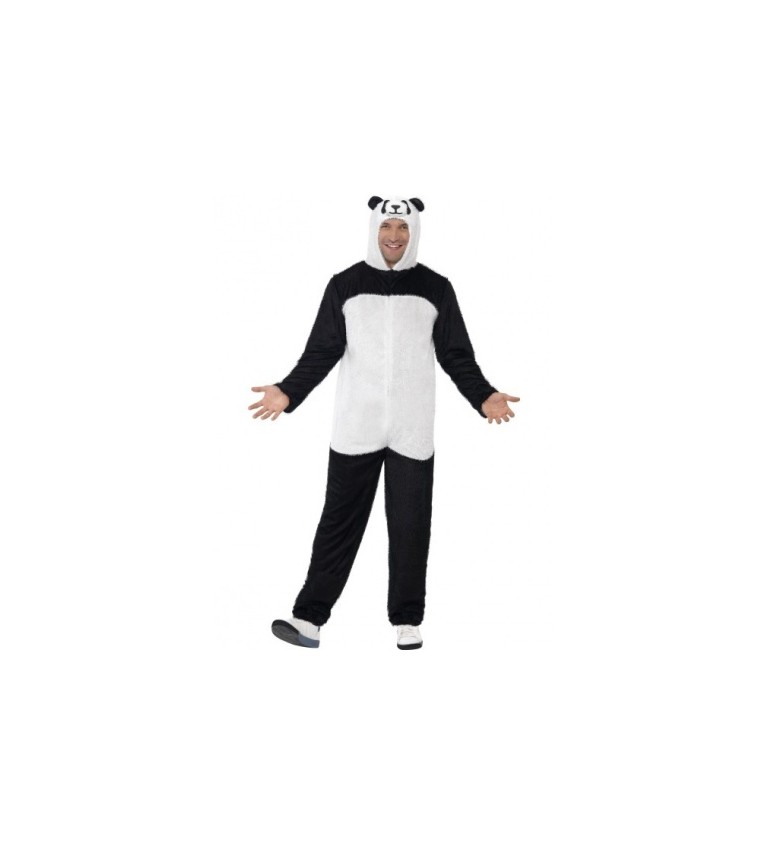Kostým Unisex - Černo-bílá panda