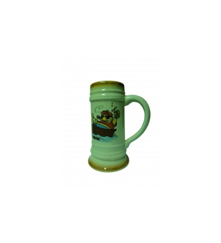 Keramický půllitr - Nekouřím, nepiju, nepodvádím a občas kecám