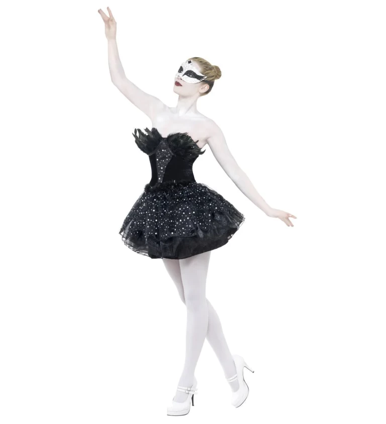 Dámský kostým - Černá labuť baletka