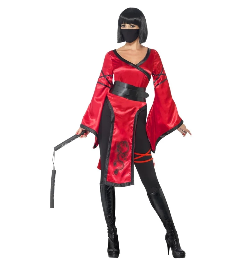 Dámský kostým - Ninja bojovnice