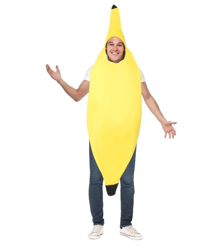 Kostým Unisex - Žlutý banán