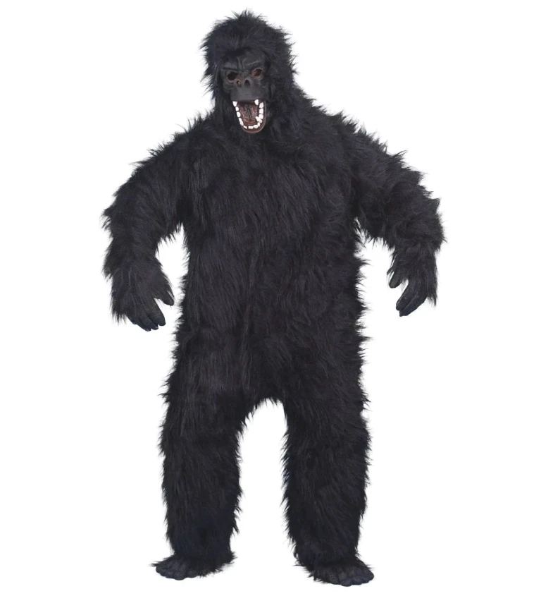 Kostým Unisex - Luxusní chlupatá gorila