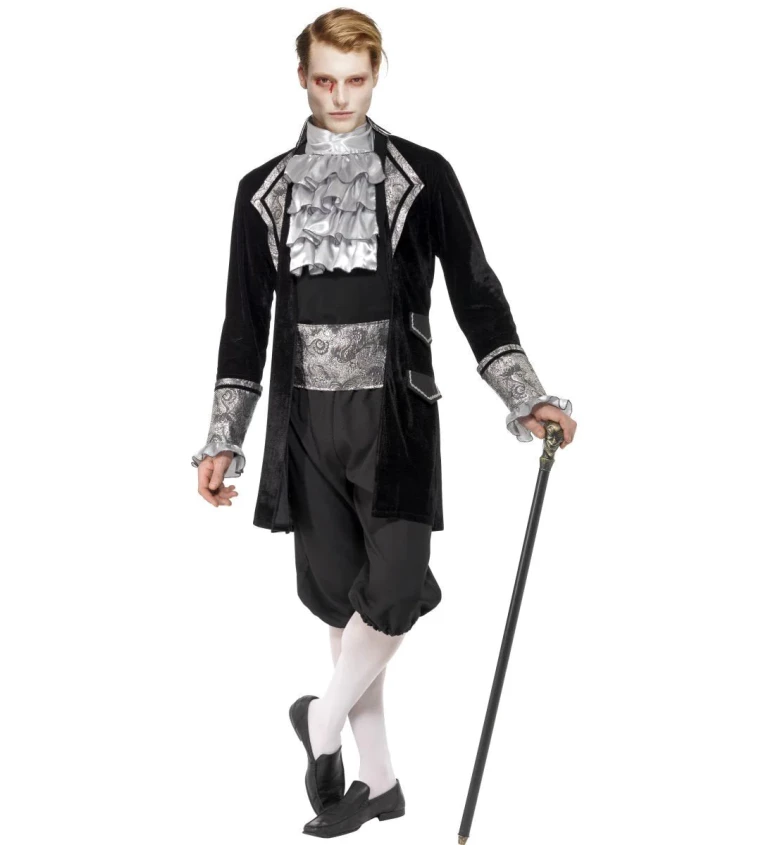 Pánský kostým - Upír z baroka