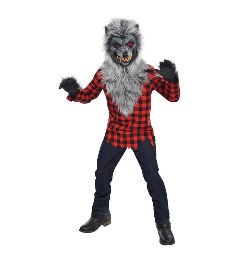 Kostým Unisex - Vlkodlak šedý