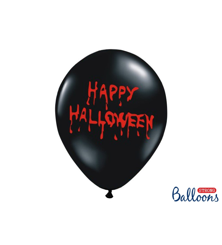 Balonek Happy Halloween - 6ks