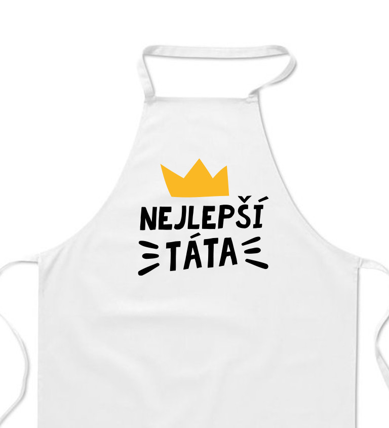 Zástěra bílá - Nejlepší táta