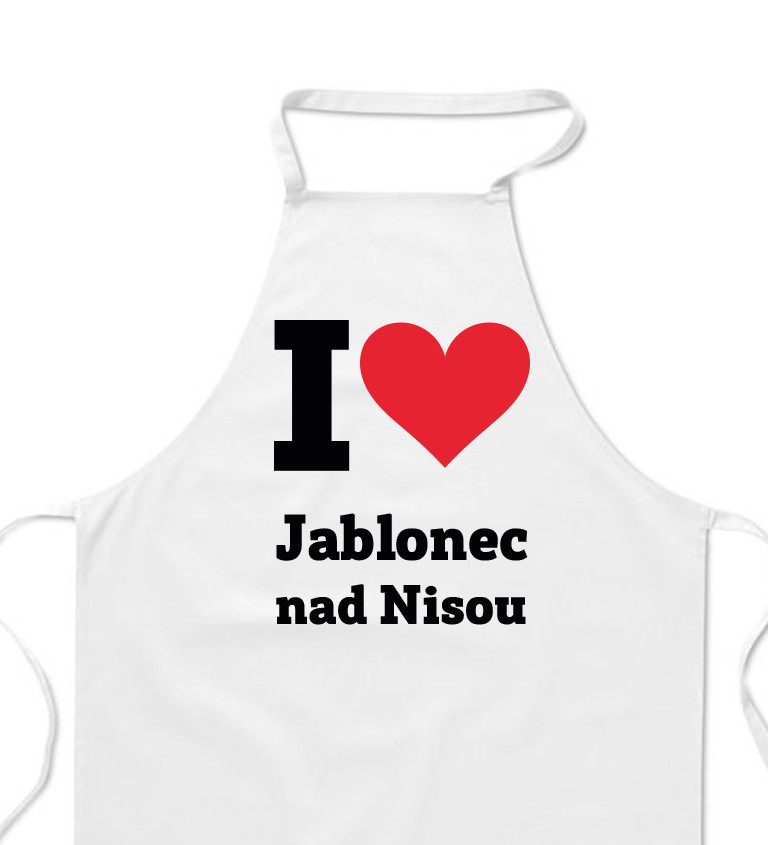 Zástěra bílá - Jablonec nad Nisou