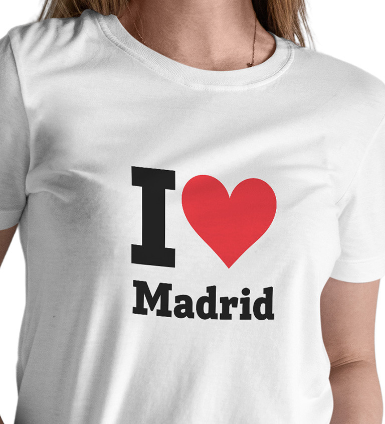 Dámské triko - I love Madrid