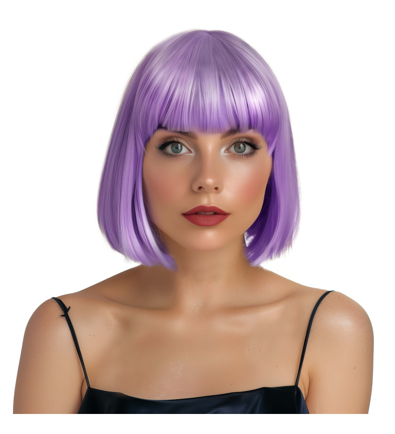 Paruka mikádo, fialová