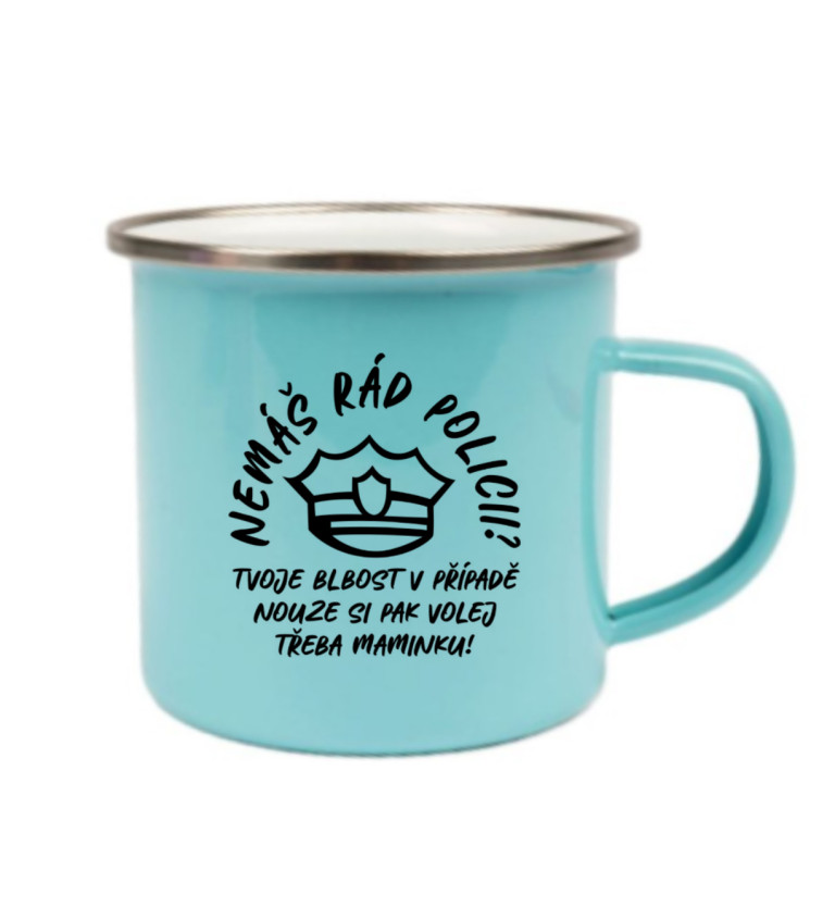 Plecháček modrý - Nemáš rád policii?