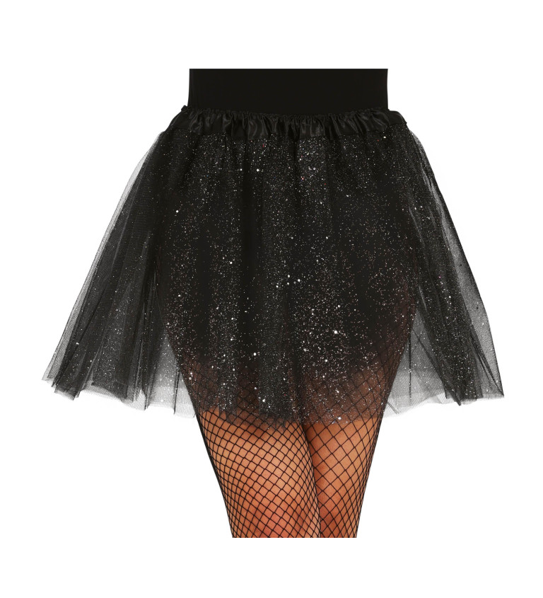 Tutu s třpytkami černé