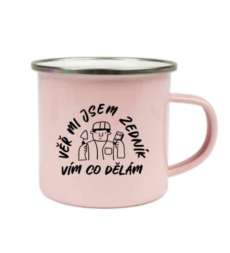 Plecháček růžový - Věř mi, jsem zedník, vím co dělám