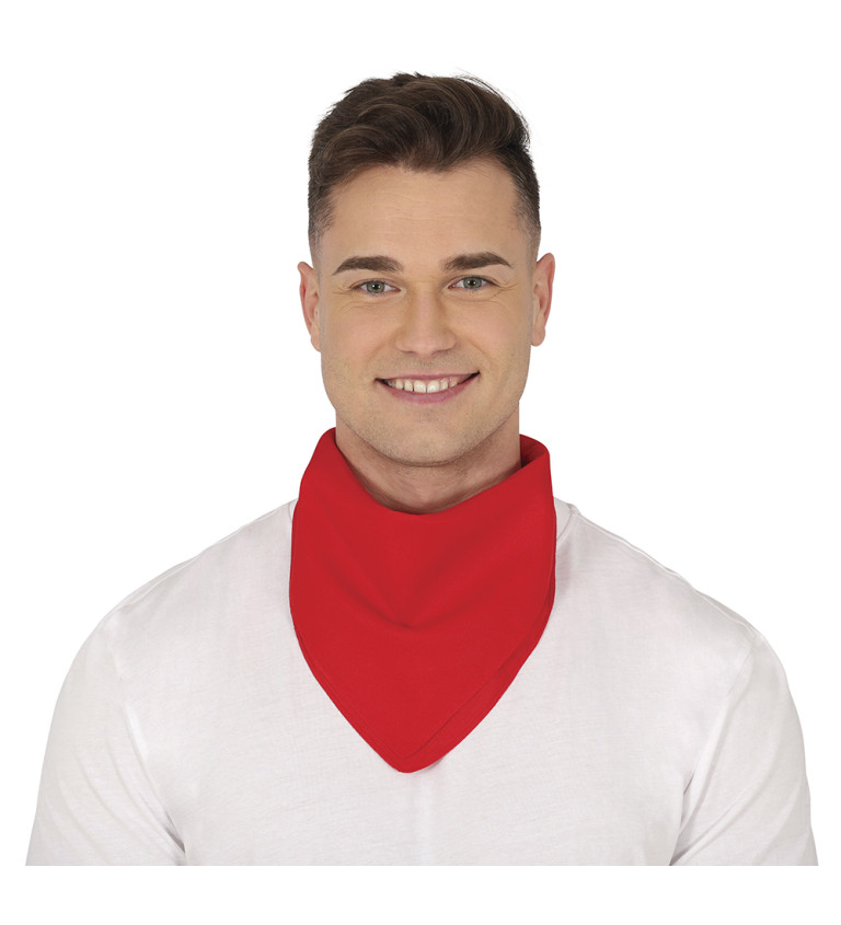 Bandana šátek červený