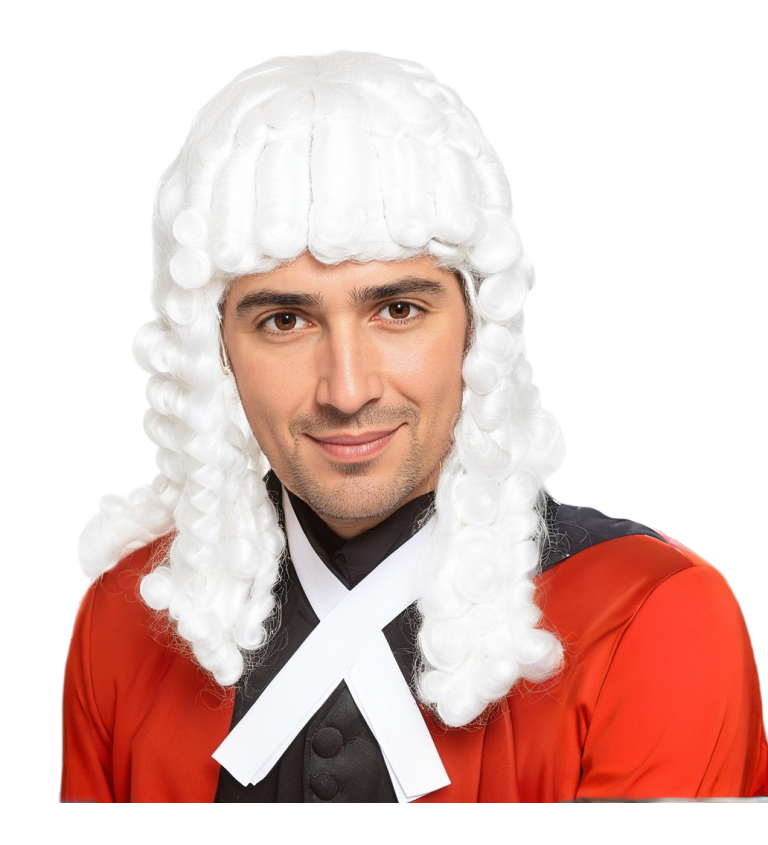 Paruka barokní soudce