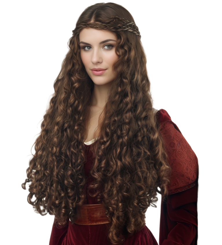 Paruka středověká princezna