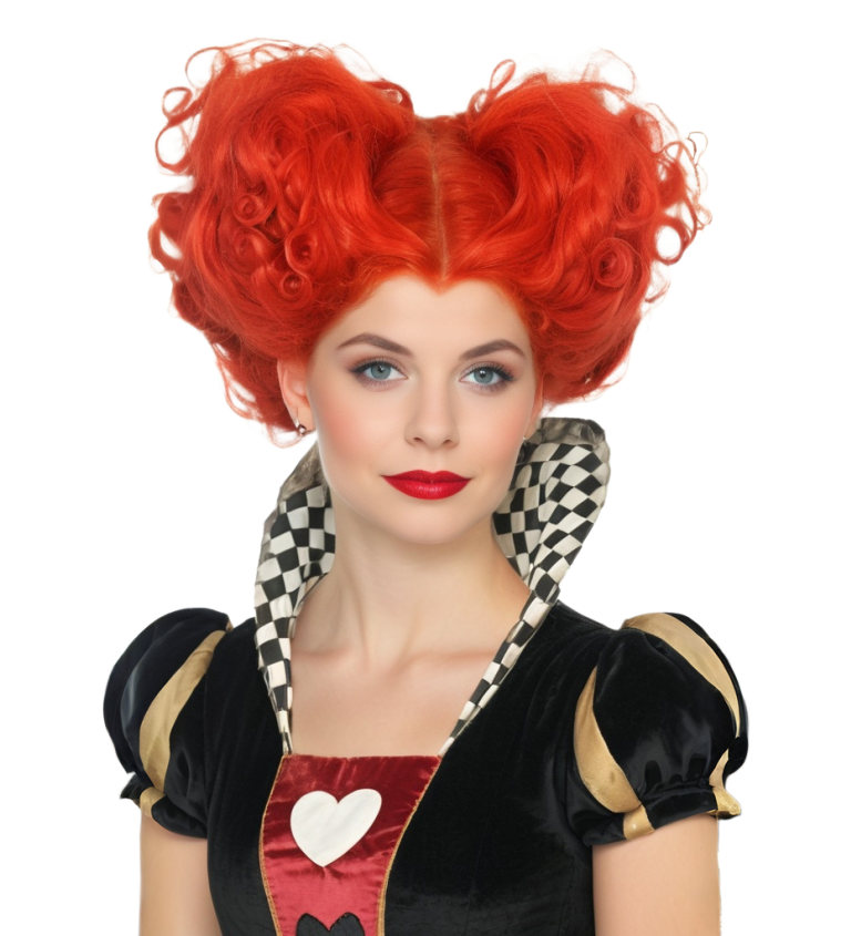 Paruka srdcová královna