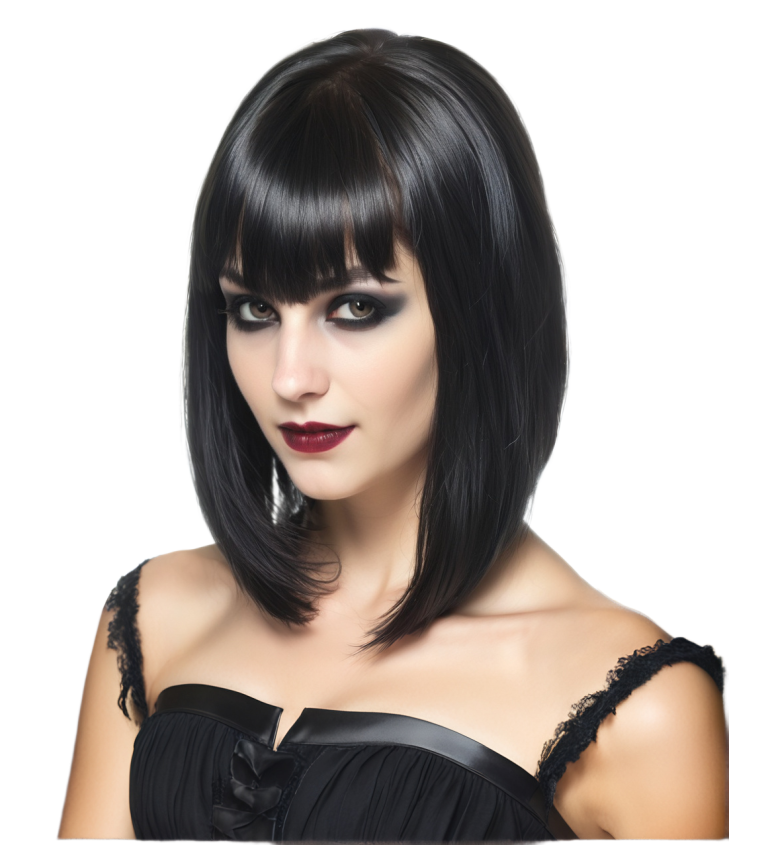 Dámská paruka upírka s mikádem